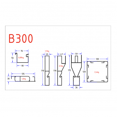 Automatinė pergola 6x4 B300 su LED apšvietimu | Pilka