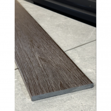 Harddeck 3D tvorinė lenta (140 mm x 12 mm) Brown wood 1m.