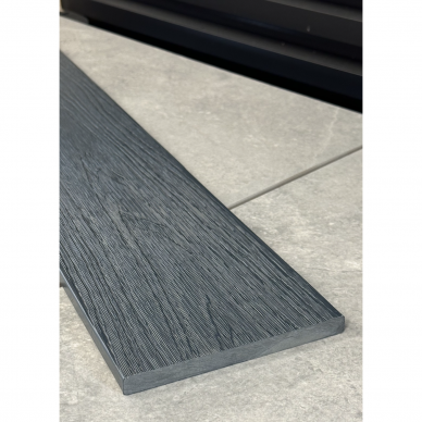 Harddeck 3D tvorinė lenta (140 mm x 12 mm) Grey stone 1m.