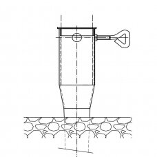 Sraigtinis polis 68x650 mm