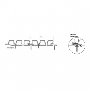 Ventiliuojamas WPC fasadas WEO-35 Ipe 2